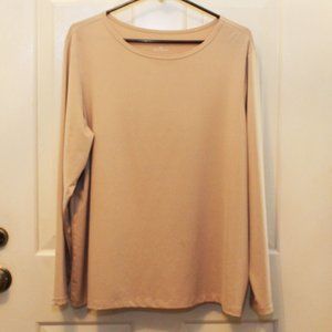 Susan Graver Essentials Wheat Top